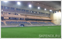 в Красноярске построили футбольный манеж